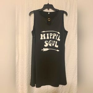 NWOT black summer dress